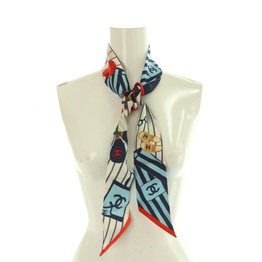 CHANEL（シャネル） CHANEL 23C モナコモデル リボンスカーフ シルク