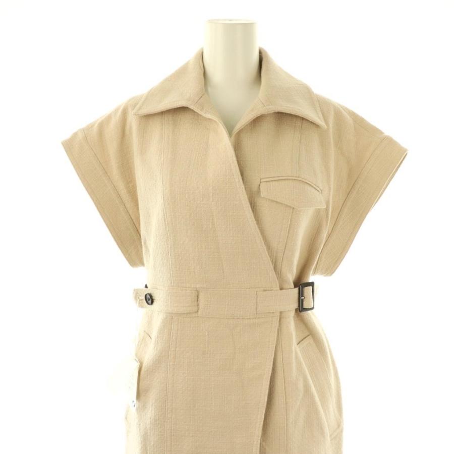 未使用品 ローブブラン L'AUBE BLANC Wrap Dress カシュクール