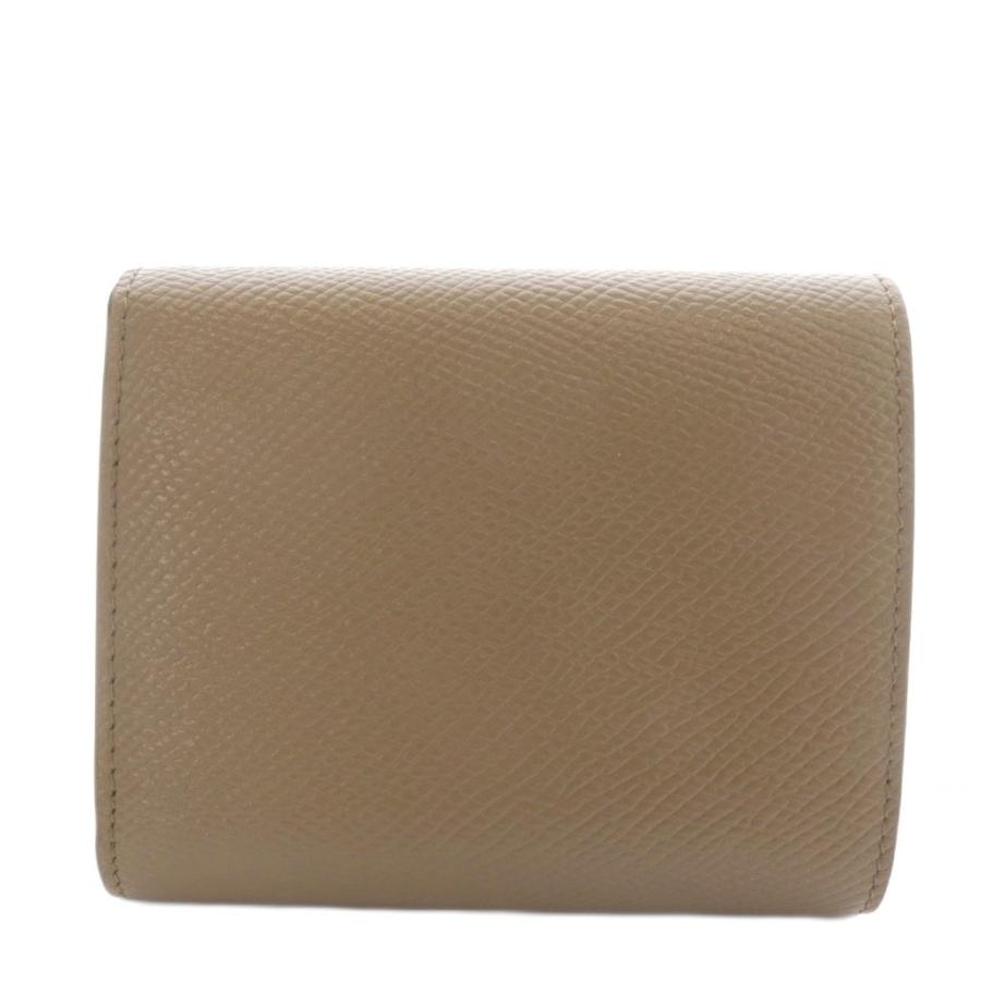 CELINE（セリーヌ） レザー スモール トリフォールドウォレット 三