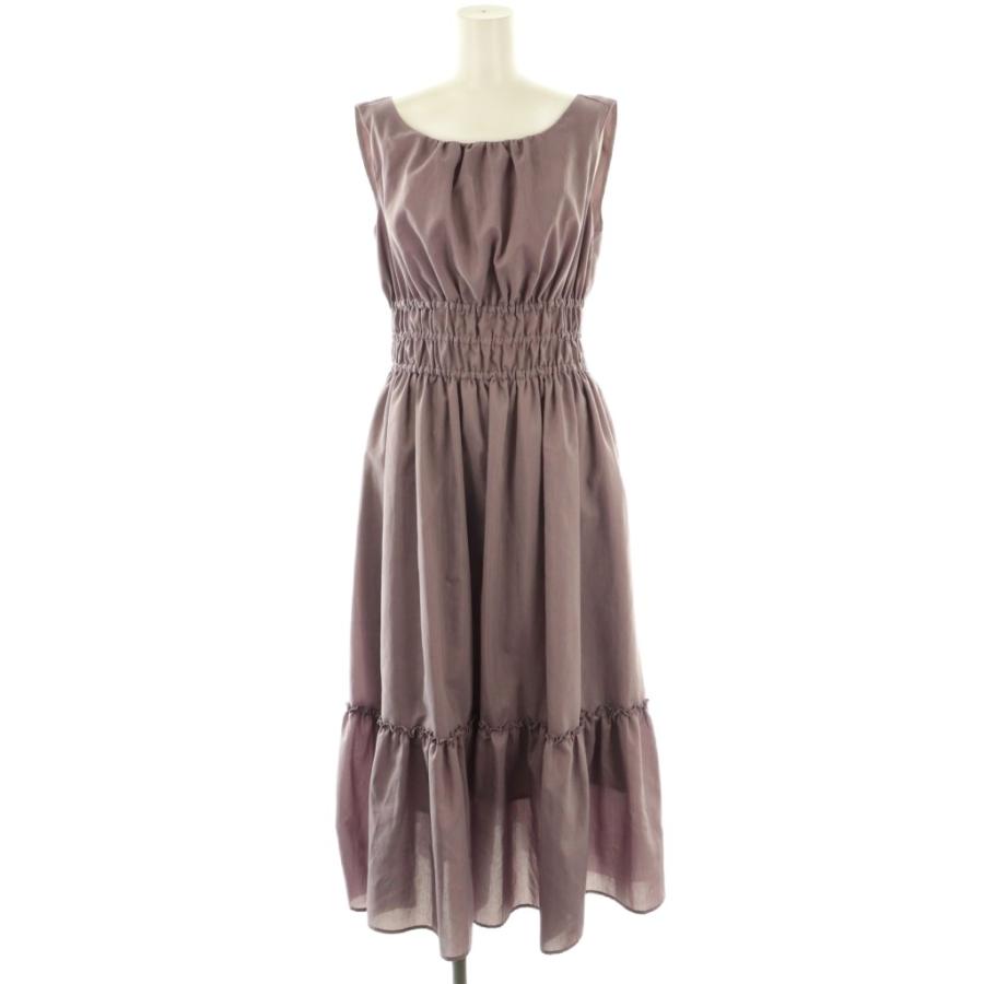 【中古】ハーリップトゥ Herlipto 23SS Riviera Double Bow ワンピース S ラベンダー /DO ■OS レディース ハーリップトゥ Herlipto 23SS Riviera Double Bow ワンピース S