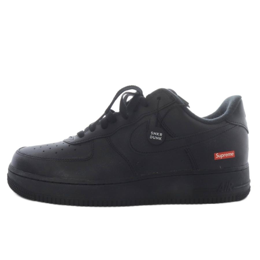 靴 Supreme Nike Air Force 1 Low BLACK US10 NIKE（ナイキ） 未使用品 NIKE Supreme × Nike Air Force 1 Low Black
