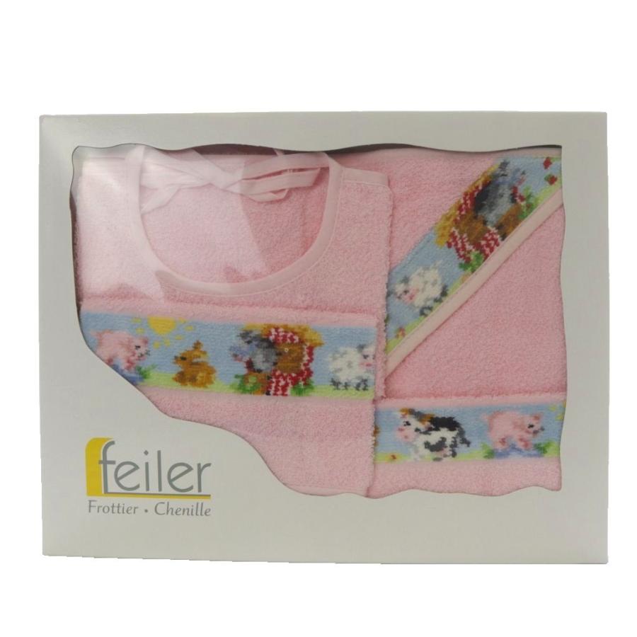 未使用品 フェイラー FEILER おくるみ タオル ピンク未使用品