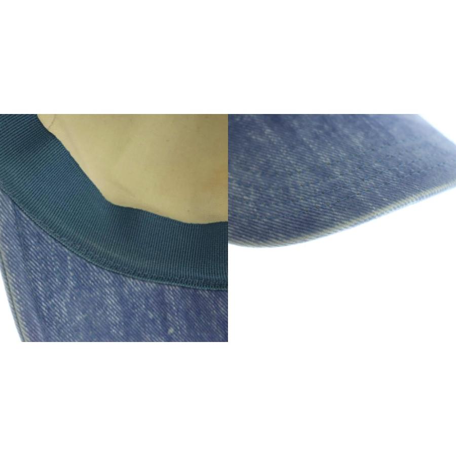 LOEWE（ロエベ） アナグラムパッチ フロックデニム キャップ 帽子 ONE