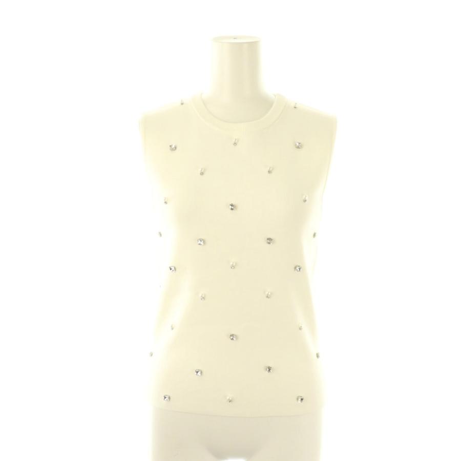 グレースコンチネンタル GRACE CONTINENTAL ビジューニットトップ  