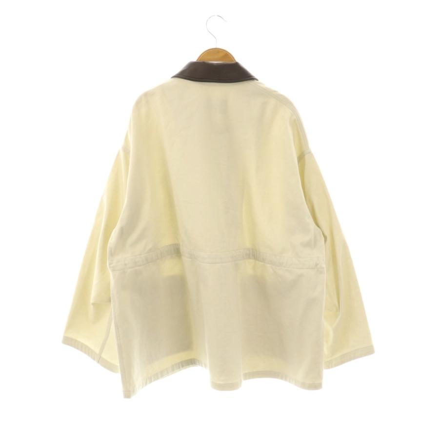 バビロン BABYLONE 25AW コットンカルゼバイカラーブルゾン F ライト