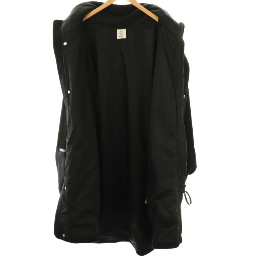【中古】ソーイ SOE Combination Ski Coat ロングコート アウター フード 2 ブラック /DF ■OS ■SH メンズ ソーイ SOE Combination Ski Coat ロングコート アウター フード 2