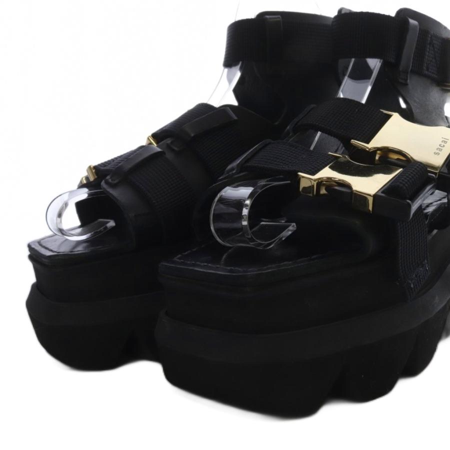 サカイ sacai 20-05111 20SS Platform Buckle sandals サンダル