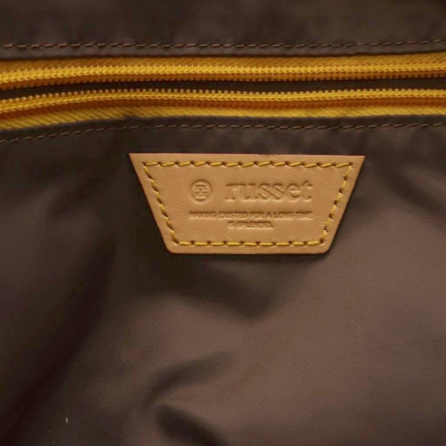 ラシット RUSSET パンチング レザー トートバッグ ハンドバッグ