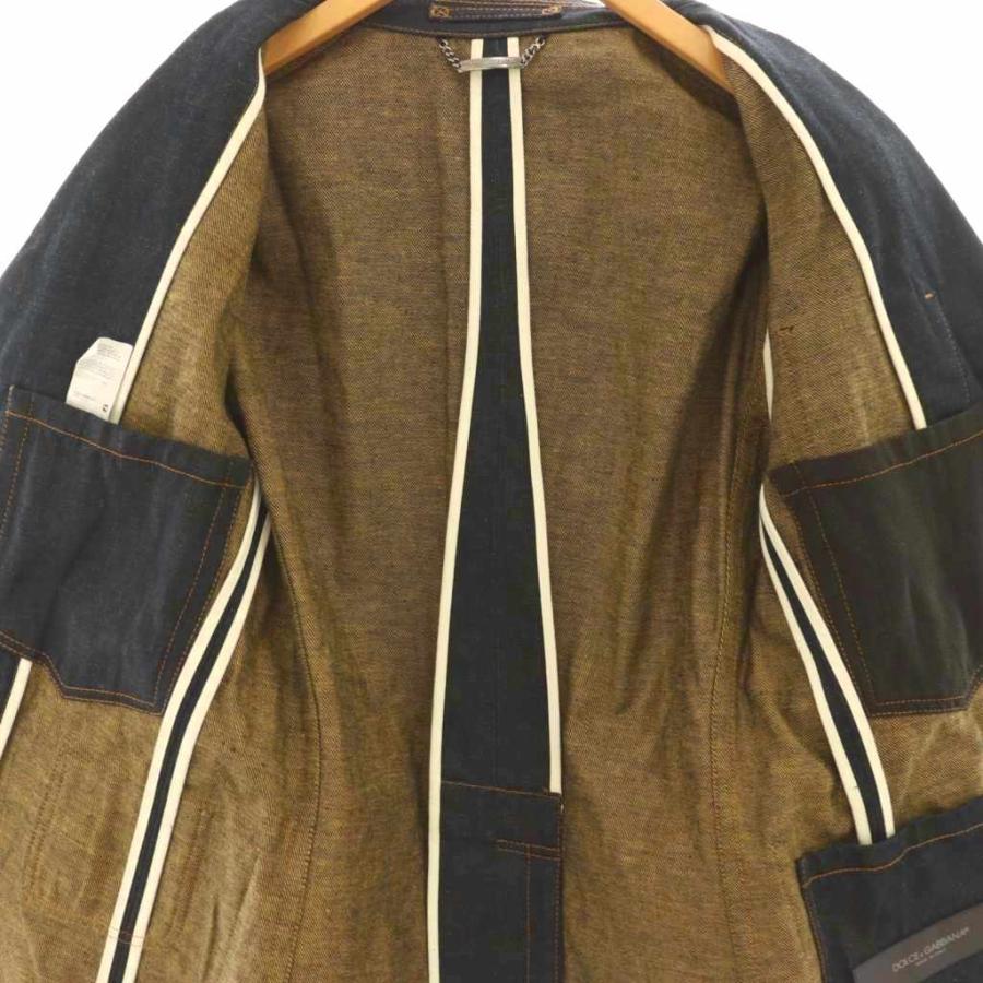 ドルチェ&ガッバーナ テーラードジャケット デニムジャケット DOLCE&GABBANA（ドルチェ & ガッバーナ） ドルガバ デニムジャケット