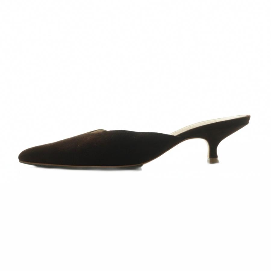 ブレンテッラ BRENTELLA Vカット ミュール ポインテッドトゥ 37 24.0cm 