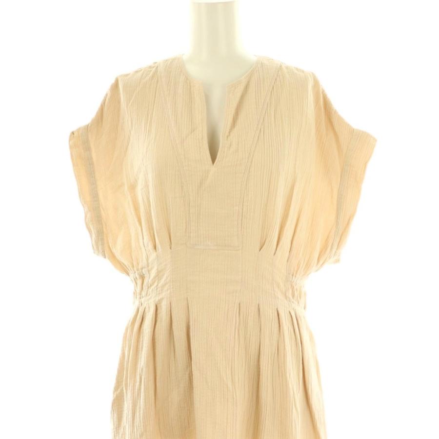 ヌキテパ NE QUITTEZ PAS! 25AW Cotton Double Gauze Tuck Dress  