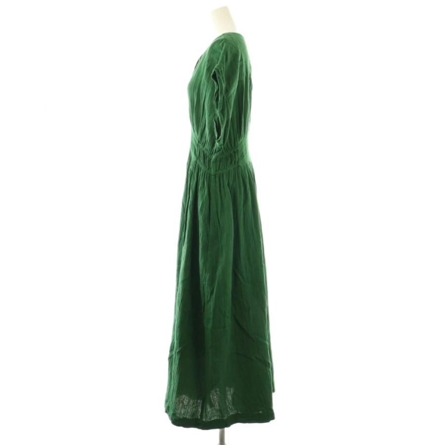 ヌキテパ NE QUITTEZ PAS! 25AW Cotton Double Gauze Tuck Dress