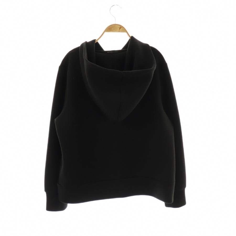 ZARA（ザラ） ジップアップパーカー フーディ EUR M 黒 ブラック /CX