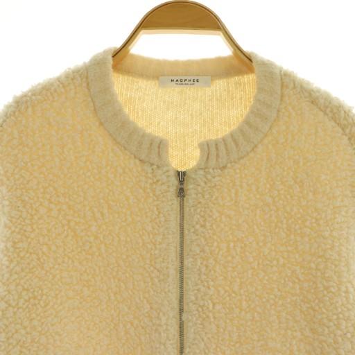 マカフィー MACPHEE トゥモローランド 22AW ムートン ジップアップ