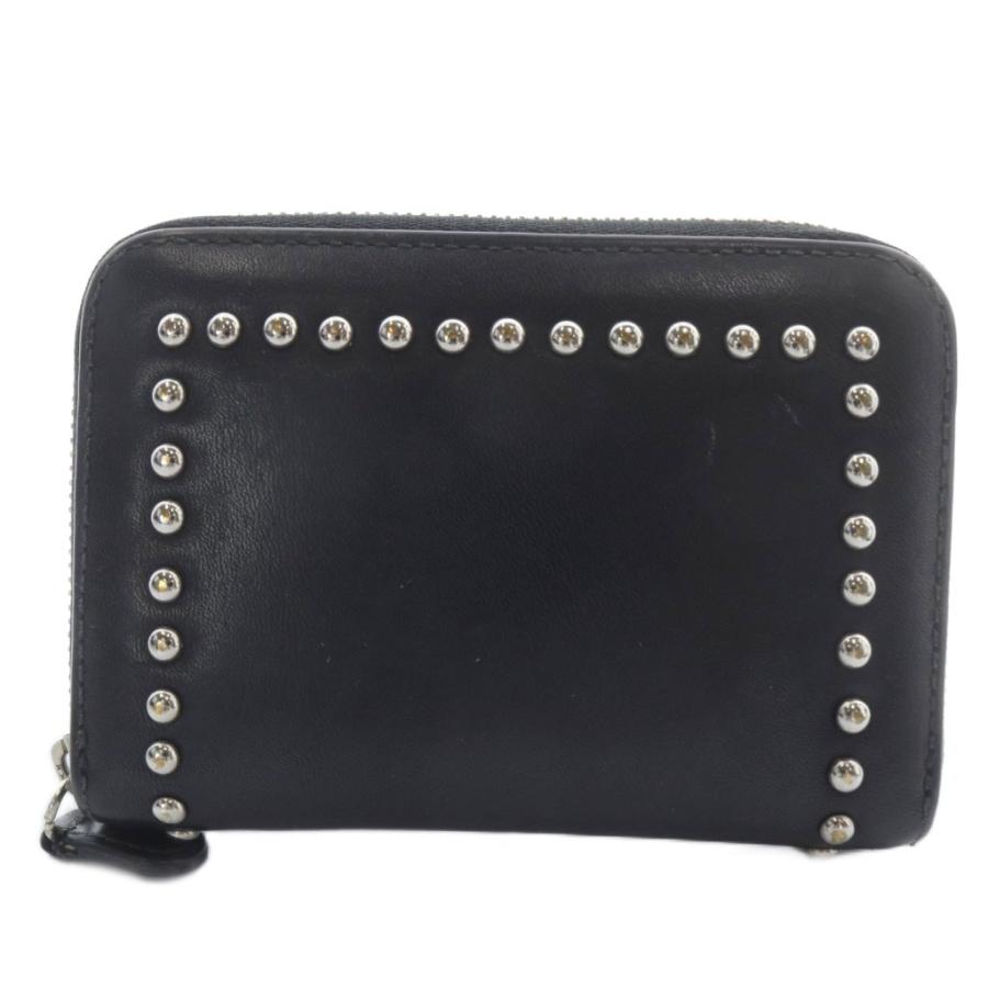 【中古】ジェイ&エムデヴィッドソン J&M Davidson 10131N SMALL ZIP PURSE WITH STUDS ウォレット ケース ジェイ&エムデヴィッドソン J&M Davidson 10131N SMALL ZIP PURSE WITH