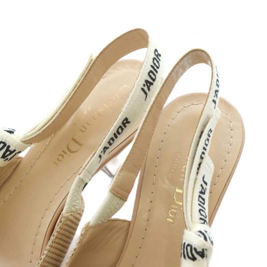 ディオール JADIOR スリングバックパンプス ヒール ポインテッドトゥ