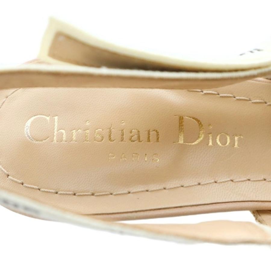 ディオール JADIOR スリングバックパンプス ヒール ポインテッドトゥ
