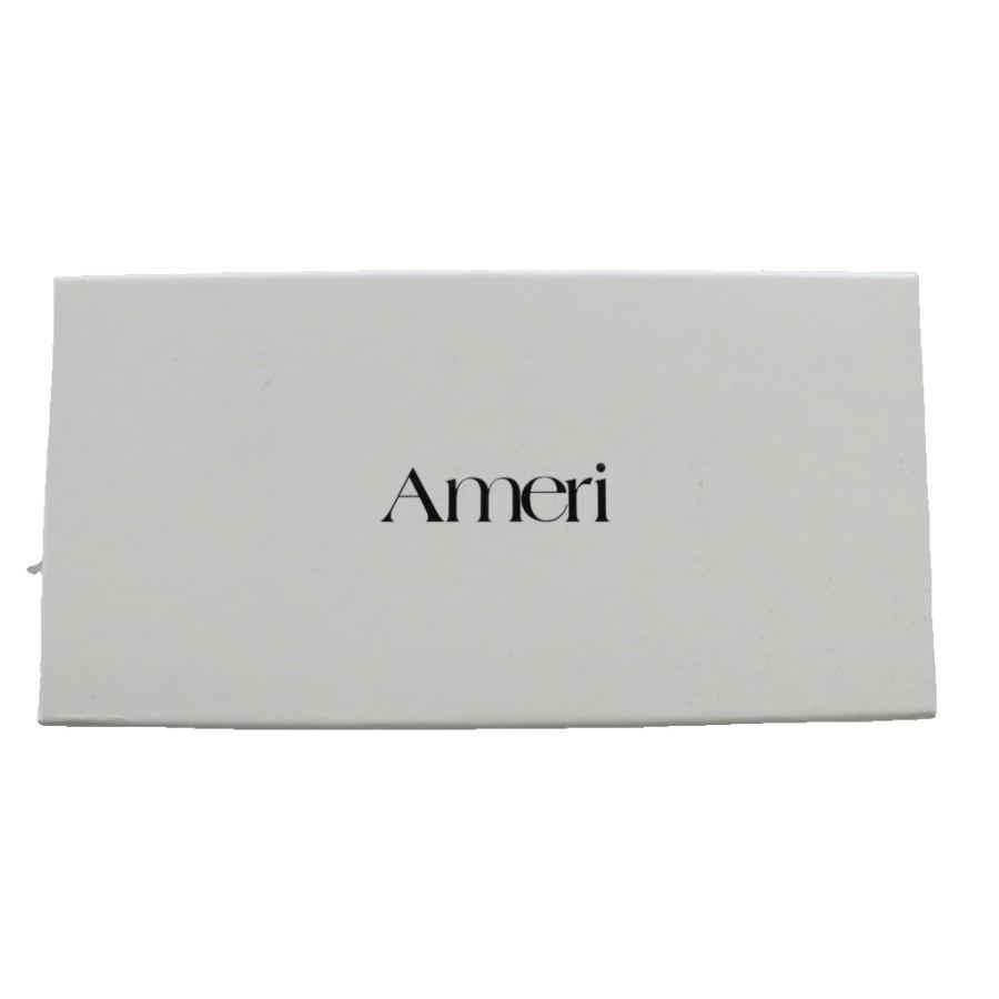 アメリ Ameri 25SS MEDI ENAMEL STRAP THONG SANDALS サンダル S 赤