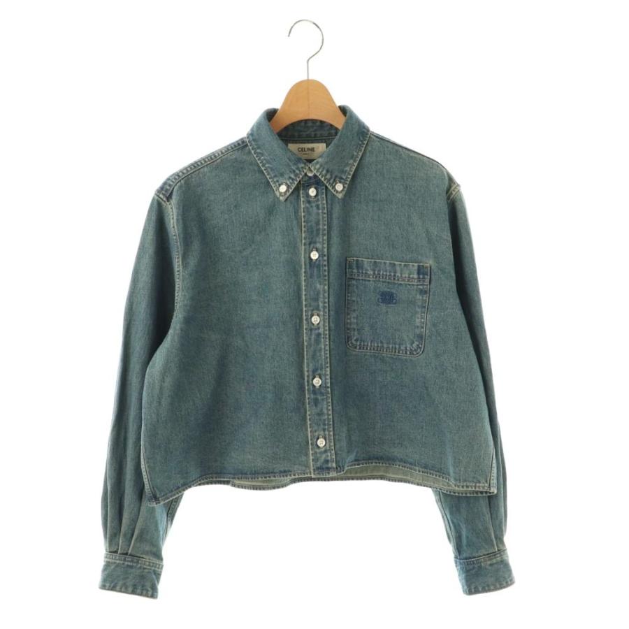 CELINE（セリーヌ） トリオンフ刺繍 ユニオンオーシャンウォッシュ