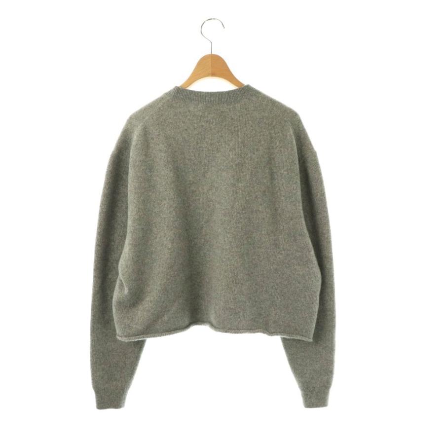 miu miu（ミュウミュウ） miumiu 23AW MML804 1XS9 ロゴ刺繍 カシミヤ