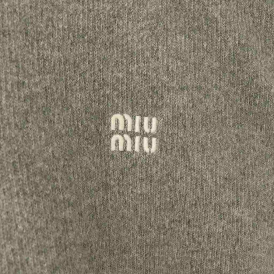 ミュウミュウ 23AW MML804 1XS9 クロップドニット セーター MIU MIU - ミュウミュウ 23AW MML804 1XS9 クロップドニット セーター