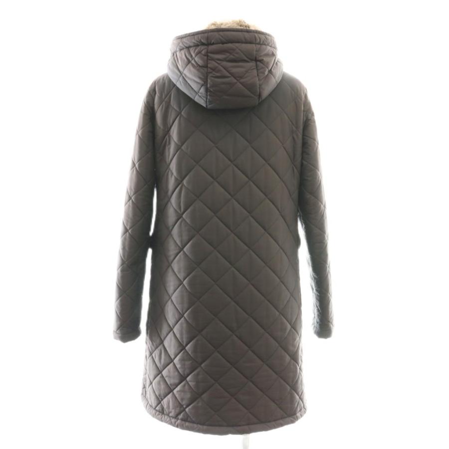 マッキントッシュ MACKINTOSH スコットランド キルティングコート アウター フード 裏ボア 36 グレー /DF ■OS レディース |  | 01