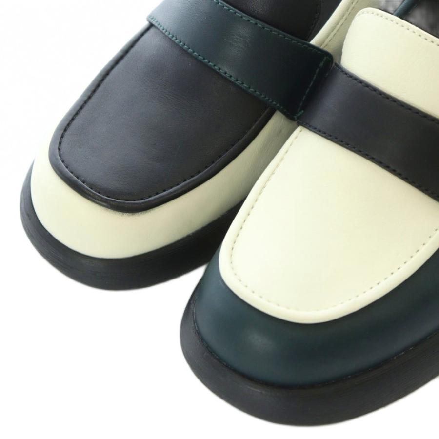 カンペール CAMPER ツインズ TWINS ヒールローファー レザー 本革 37