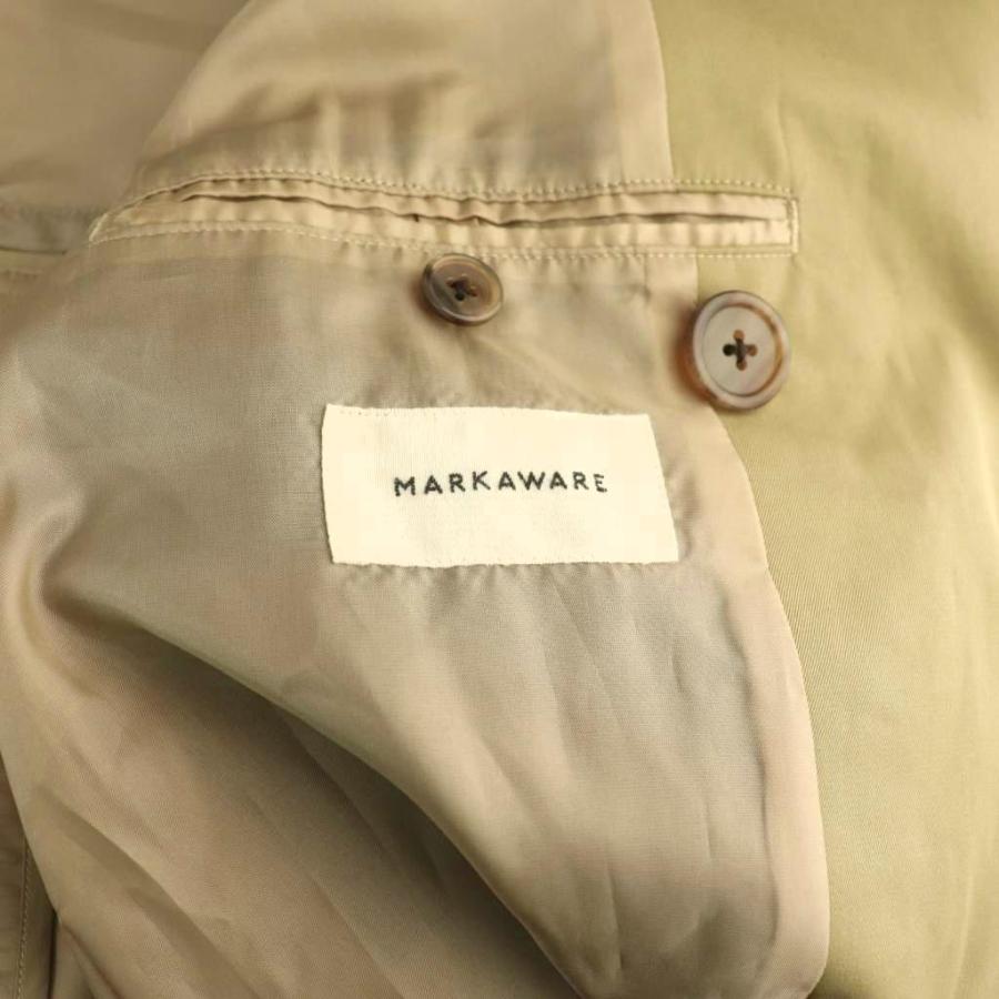 マーカウェア MARKA WARE 25SS オーガニック GIZA ギャバジン トレンチ