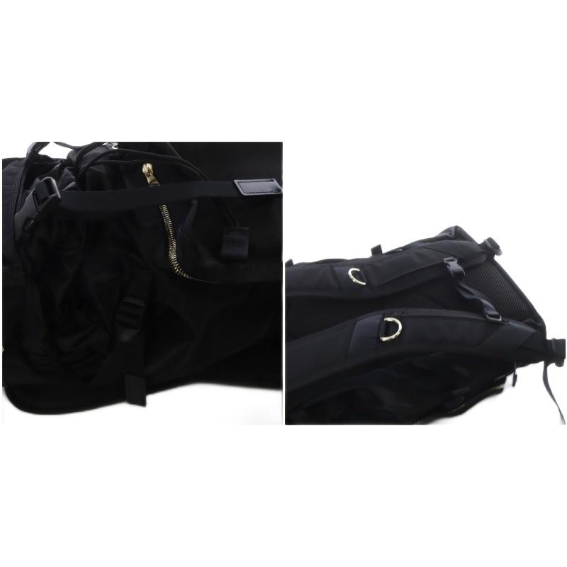 【中古】フットザコーチャー foot the coacher 吉田カバン PORTER MINIMAL BACK PACK バックパック ナイロン ブラック フットザコーチャー foot the coacher 吉田カバン PORTER MINIMAL BACK
