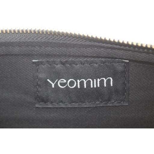 ヨミム yeomim ミニリッジバッグ ショルダーバッグ レザー ブラック