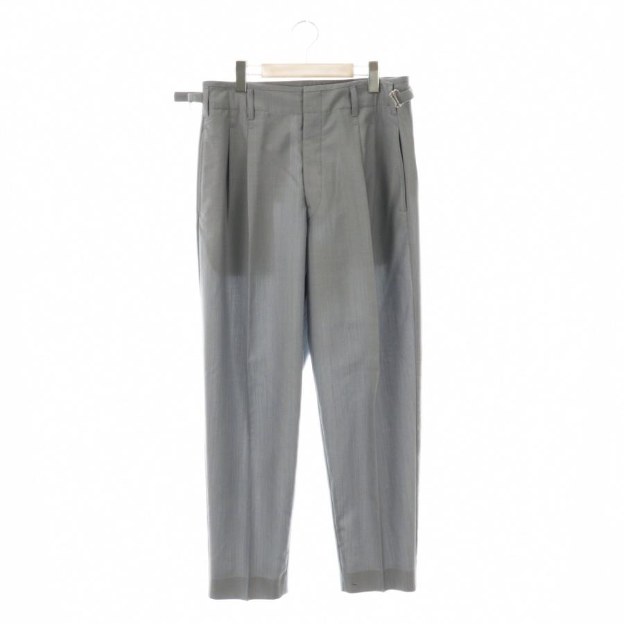 【中古】ルメール LEMAIRE 25SS ウール混ジャケット×スラックス セットアップ TOMORROWLAND 上下 スーツ 48 グレー ルメール LEMAIRE 25SS ウール混ジャケット×スラックス セットアップ