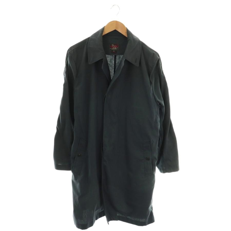 ウールリッチ WOOLRICH シングルトレンチコート ロング ステンカラー M