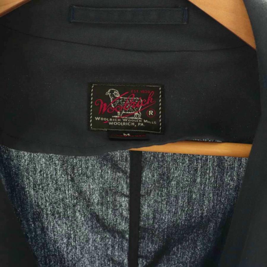 ウールリッチ WOOLRICH シングルトレンチコート ロング ステンカラー M
