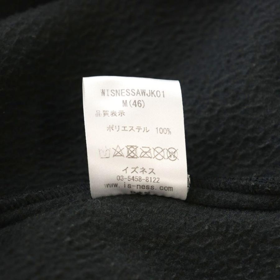 イズネス is-ness × ウィズム WISM FAKE PULLOVER FLEECE フェイク