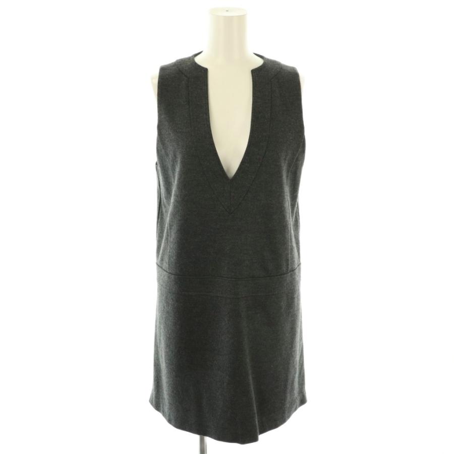 アナイ ANAYI ウーリーミニジャンスカ ジャンパースカート ワンピース