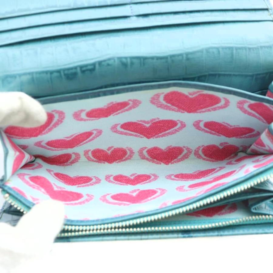 シンクビー! クリムトスペシャル 長財布 マルチカラー ターコイズ