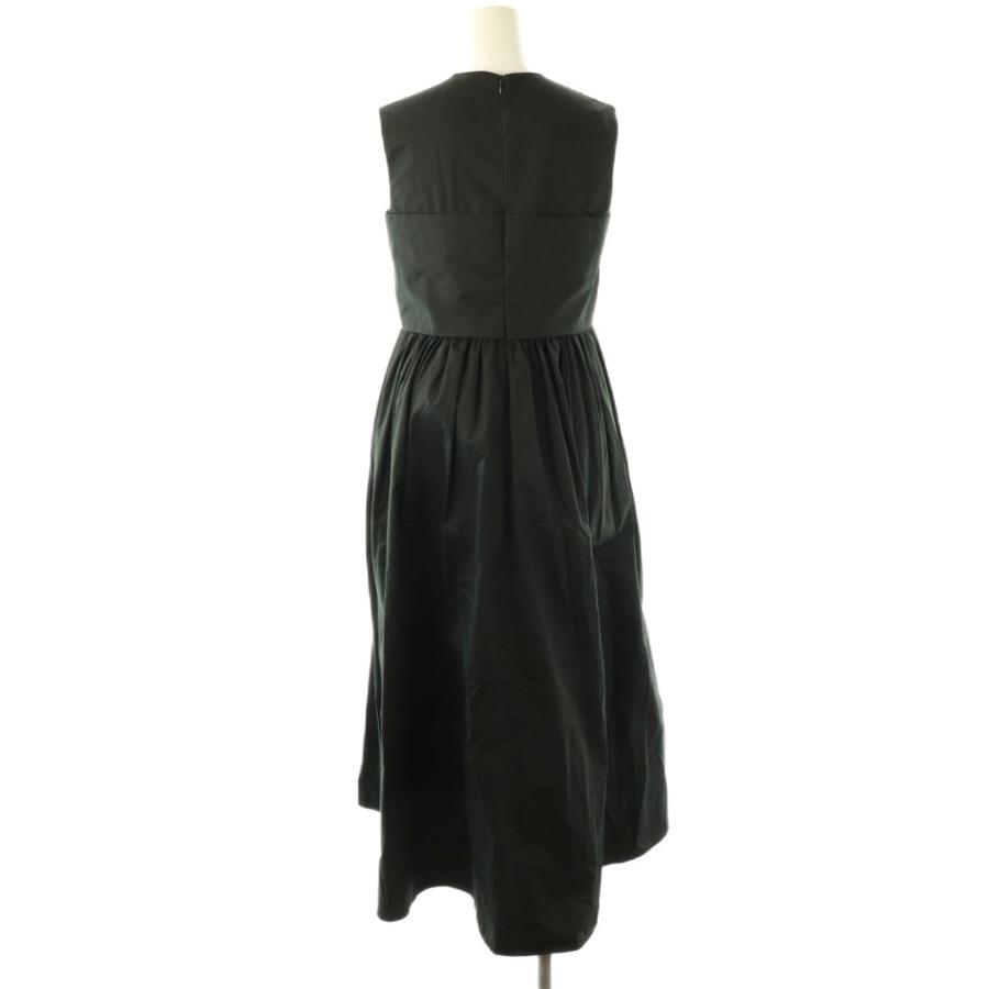 【中古】ケイナリタ KEINA RITA コットン ノースリーブ ワンピース ロング 36 ブラック /HK ■OS レディース ケイナリタ KEINA RITA コットン ノースリーブ ワンピース ロング 36