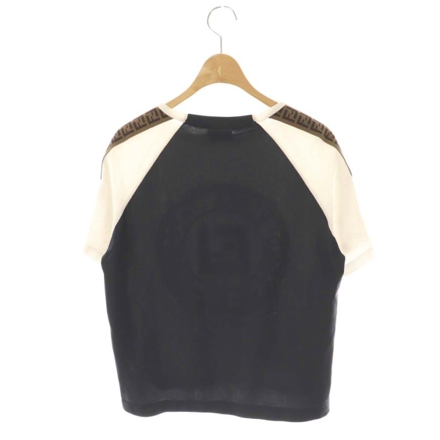FENDI（フェンディ） ズッカ柄ロゴ半袖Tシャツ カットソー 12A