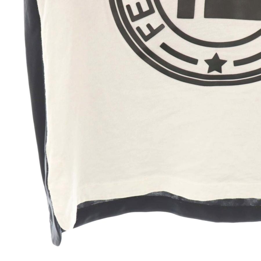 FENDI（フェンディ） ズッカ柄ロゴ半袖Tシャツ カットソー 12A 