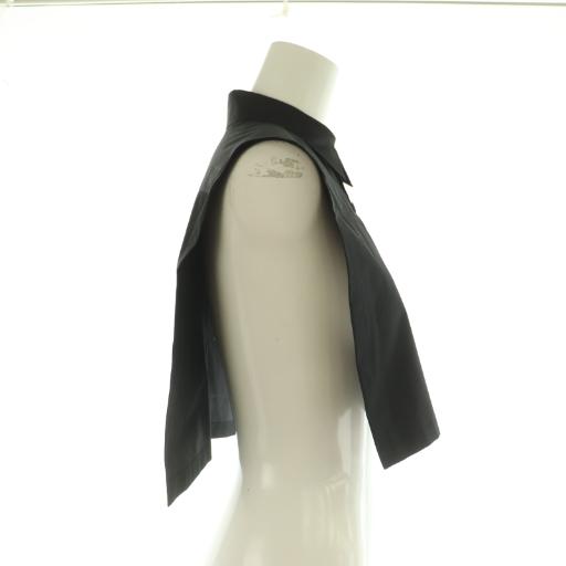 未使用品 ハイク HYKE 24SS T/C REGULAR COLLAR CROPPED TOP