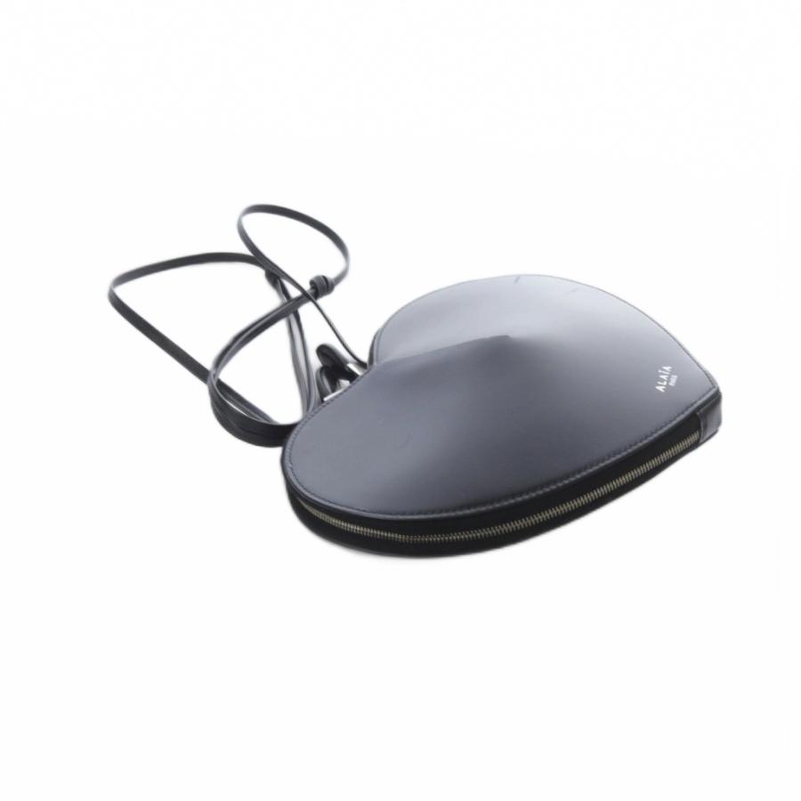 【中古】アライア ALAIA LE COEUR ショルダーバッグ ワンショルダー 斜め掛け ハートモチーフ ブラック アライア ALAIA LE COEUR ショルダーバッグ ワンショルダー 斜め掛け