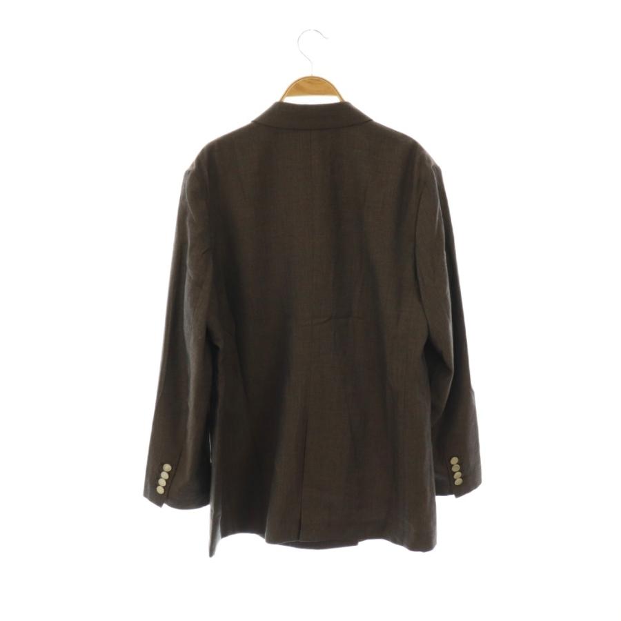 エブール ebure ファインライトウールアンコンジャケット テーラード