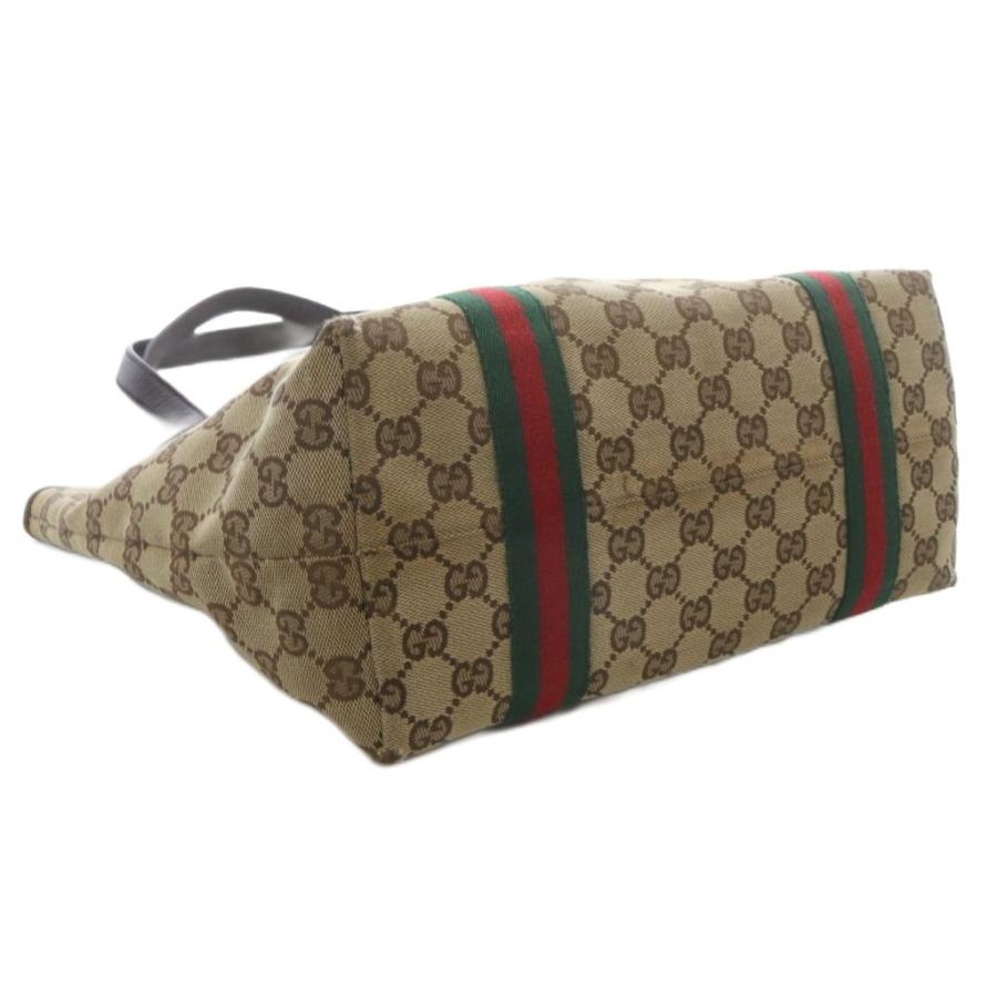 GUCCI（グッチ） GUCCI GGキャンバス シェリーライン トートバッグ