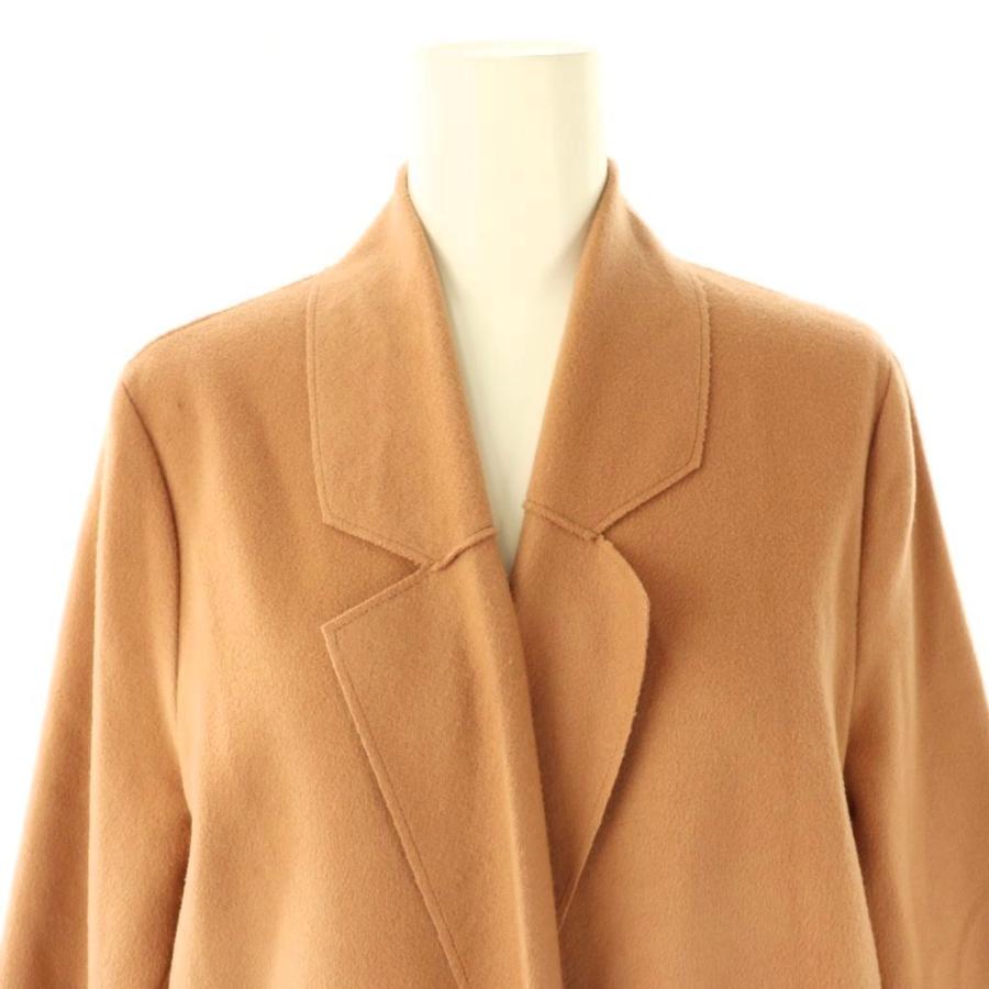 フォルテフォルテ FORTE ウール コート ロング 1 ライトブラウン /HK