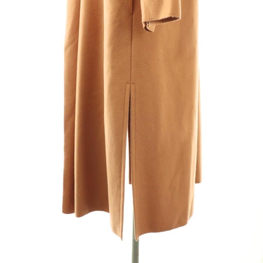 フォルテフォルテ FORTE ウール コート ロング 1 ライトブラウン /HK  