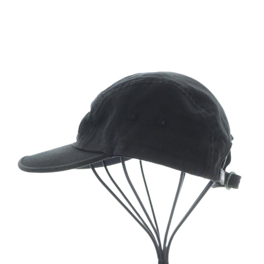 Supreme 黒 キャップ ロゴ入り ジェットキャップ Supreme（シュプリーム） ジェットキャップ ロゴ 黒 ブラック /RI □OS