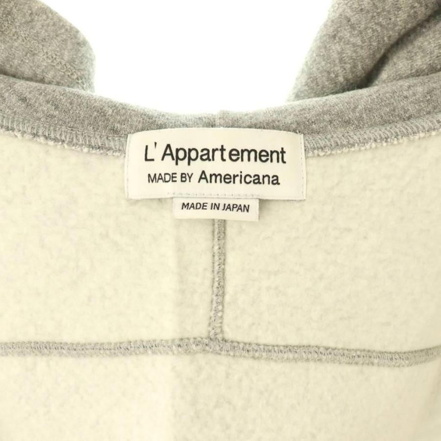 アメリカーナ AMERICANA アパルトモン別注 WIDE FULLZIP HOODIE