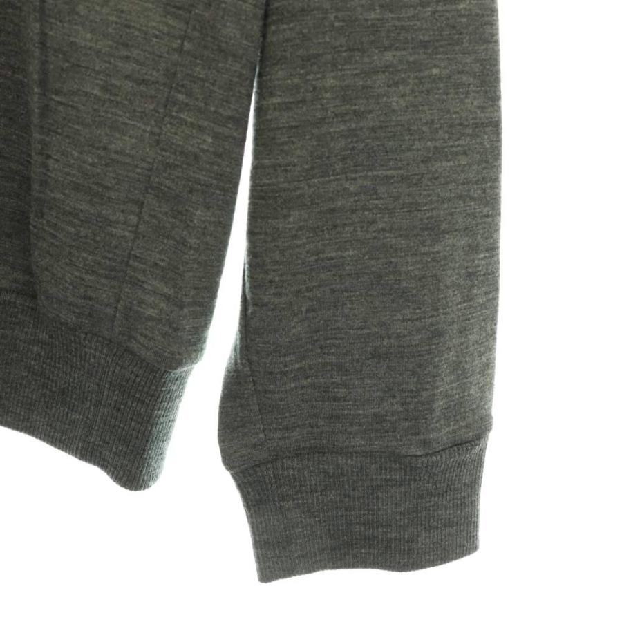 【中古】カラー kolor ウール天竺タートルネックニット カットソー 3 グレー /AT ■OS ■SH メンズ カラー kolor ウール天竺タートルネックニット カットソー 3 グレー