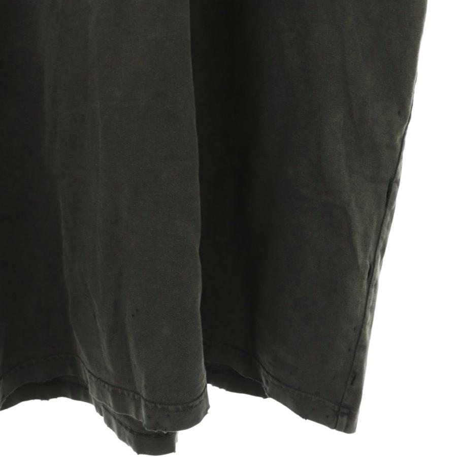 【中古】バレンシアガ BALENCIAGA 24年 Pierced オーバーサイズTシャツ 半袖 L グレー /HK ■OS メンズ BALENCIAGA（バレンシアガ） BALENCIAGA 24年 Pierced オーバーサイズT