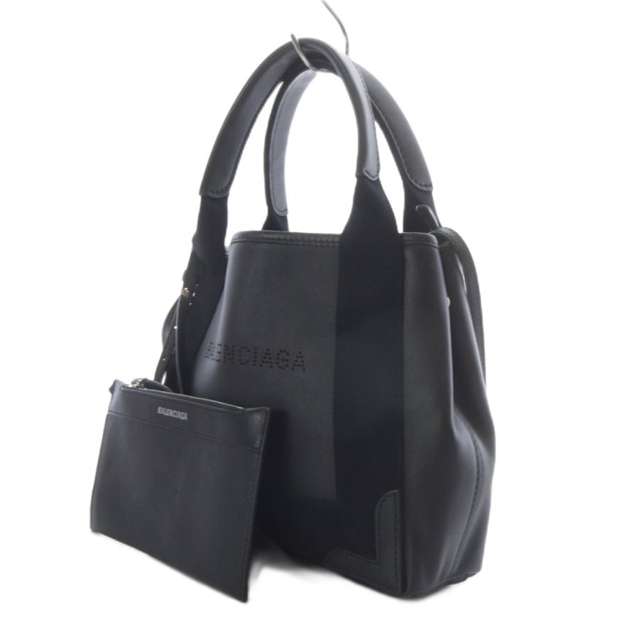 BALENCIAGA（バレンシアガ） ネイビー カバスNAVY XS CABAS パンチング